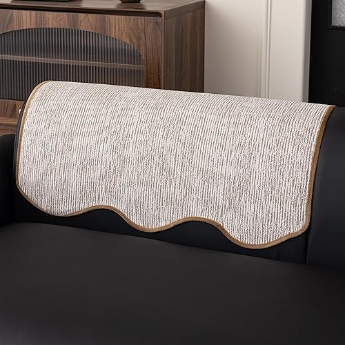 Miniatura 15 de MEETSKY – Fundas para sofá de 2 cojines, funda antideslizante para sofá para perros lavable, fundas de sofá suaves y protectoras para sofás y sofás,