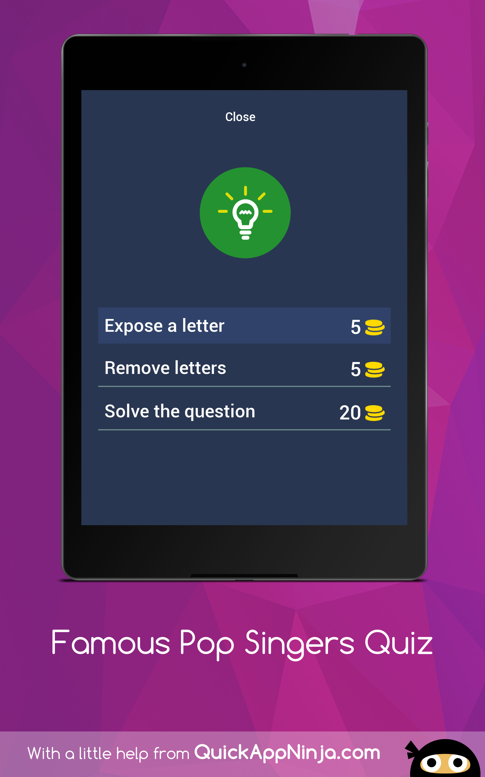 Famous Pop Singers for Android