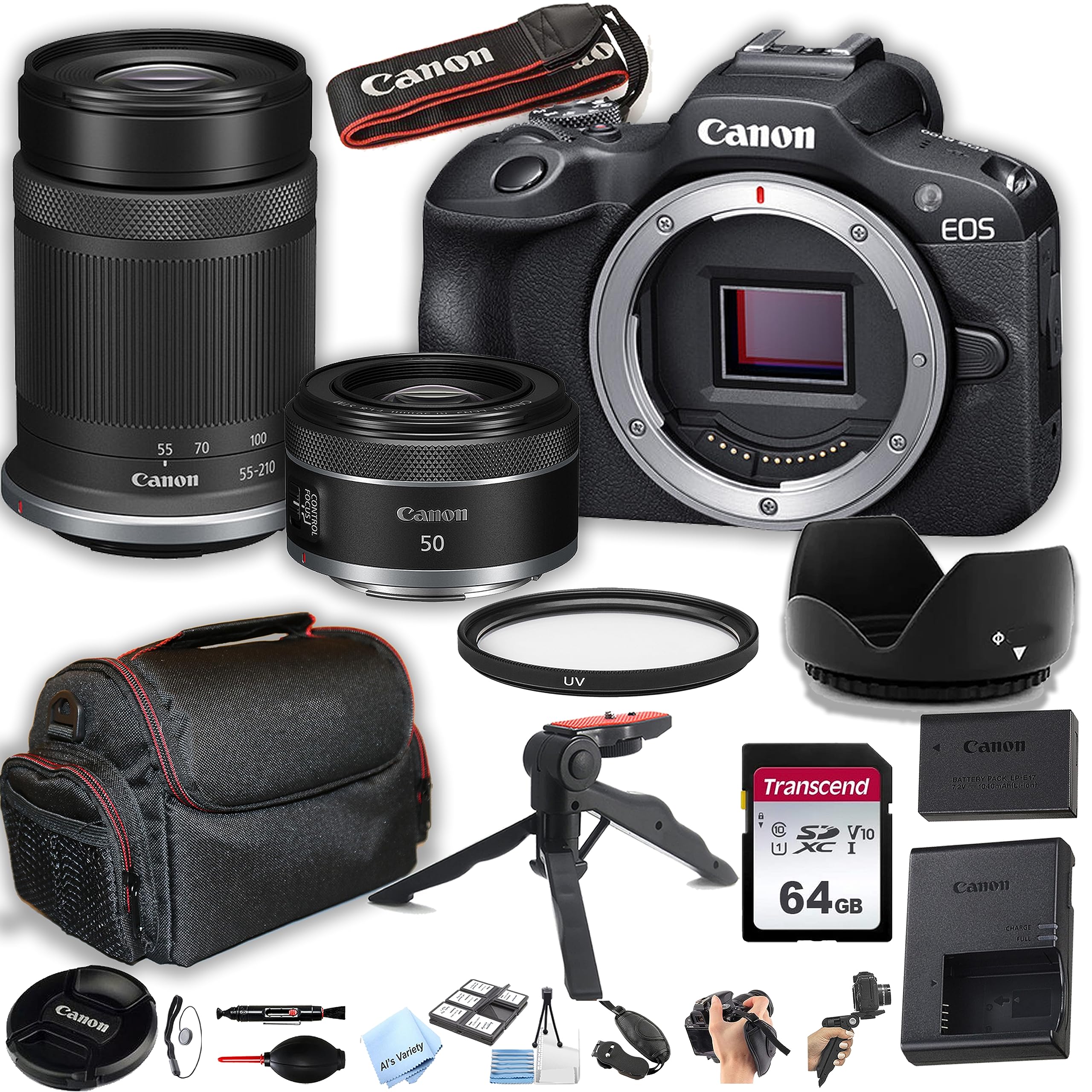 Amazon.com : Canon EOS R100 Mirrorless Camera with 50mm Prime Lens