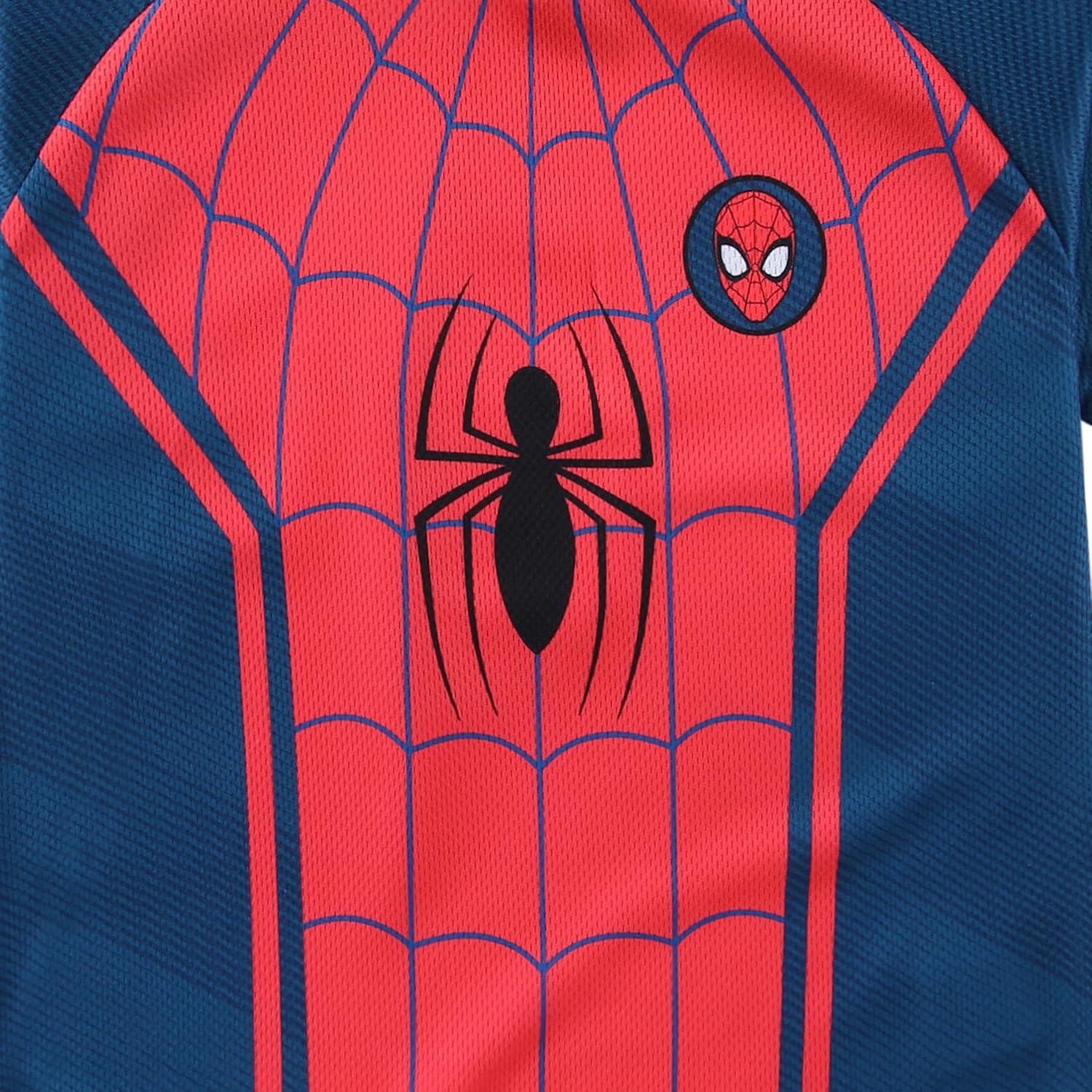 Marvel Spider-Man Boys Soccer Shirt and Short Set for Toddler and Big Kids