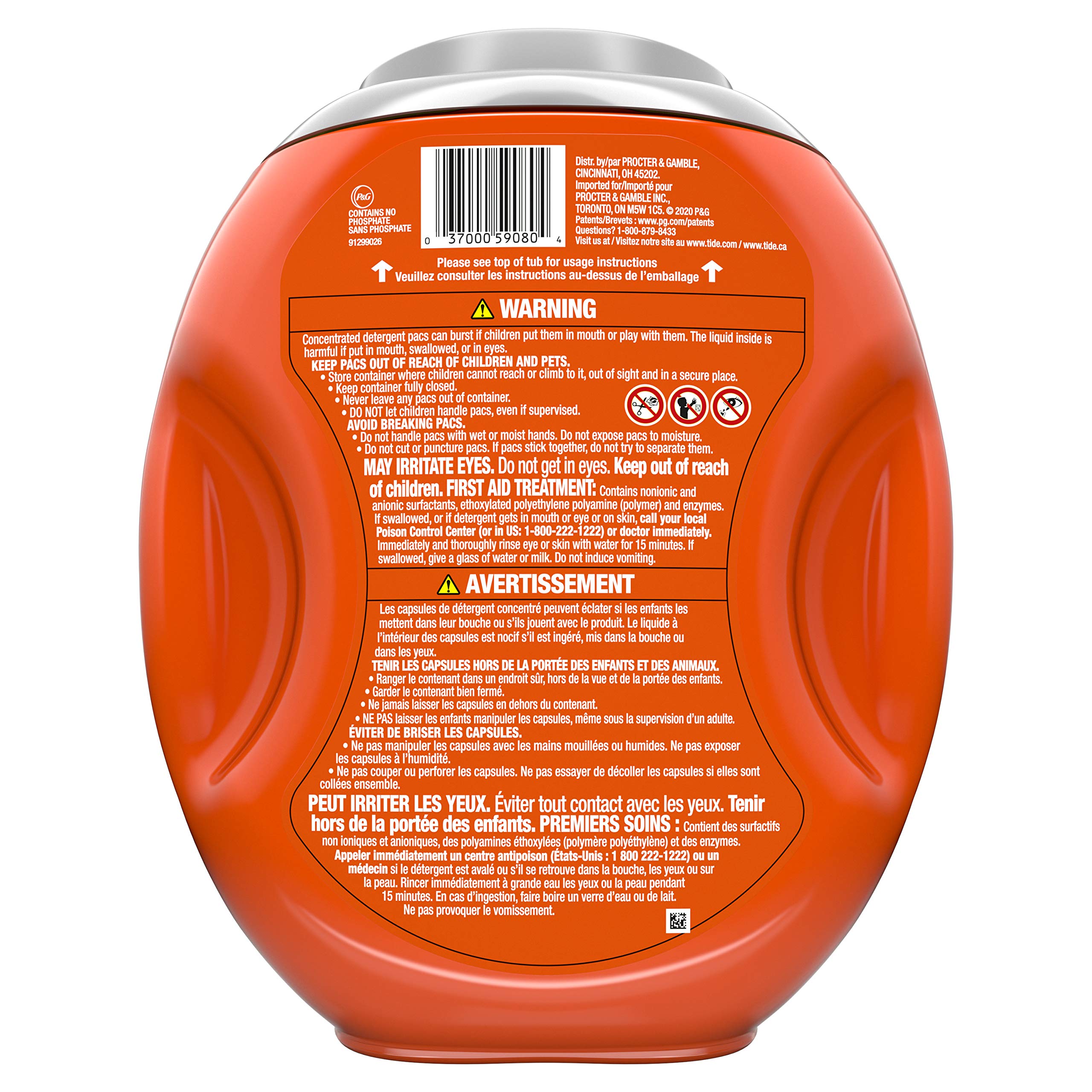 Tide Power PODs Hygienic Clean Heavy Duty, Liquid Laundry Detergent
