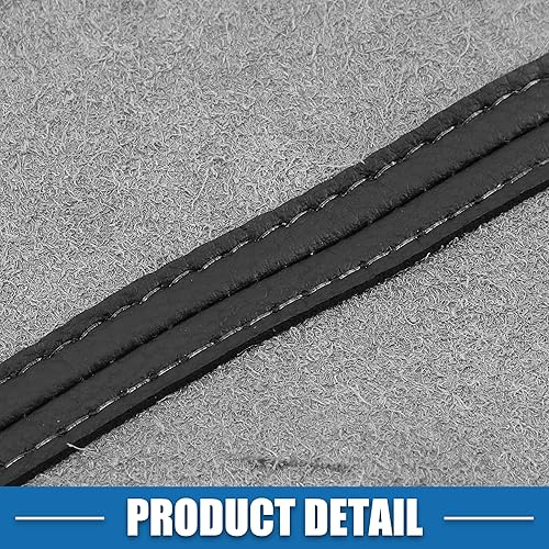 Miniatura 6 de Panel de la puerta delantera del coche reposabrazos cubierta interior puerta trims para Toyota Avalon 2013-2018 negro 1 par