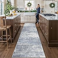 Vista 75 de Alfombra lavable para pasillo, de cocina, para entrada, alfombra suave vintage, antideslizante para interiores, para baño, sala de estar y Ladrillo