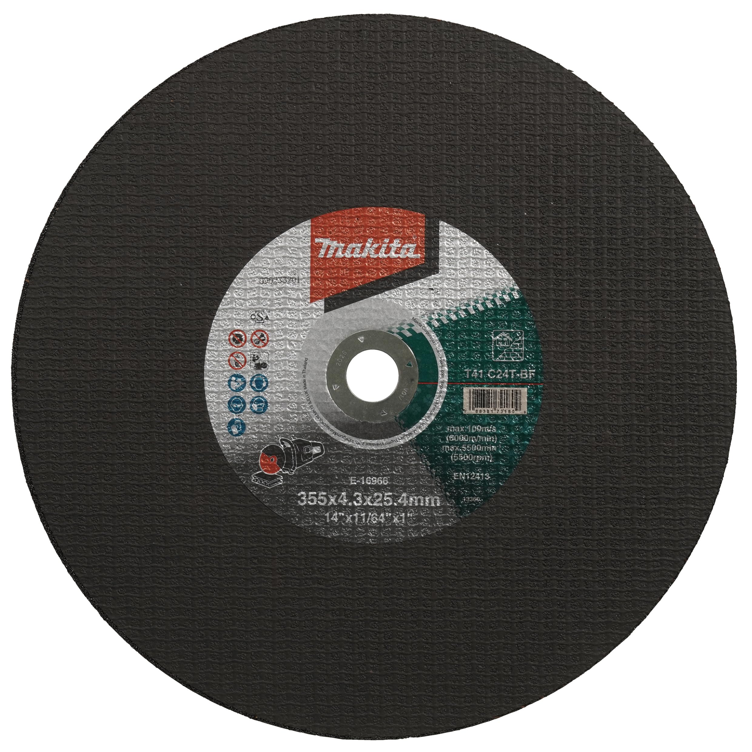 Makita E-16966-5 tarcza tnąca 355x4,3x25,4