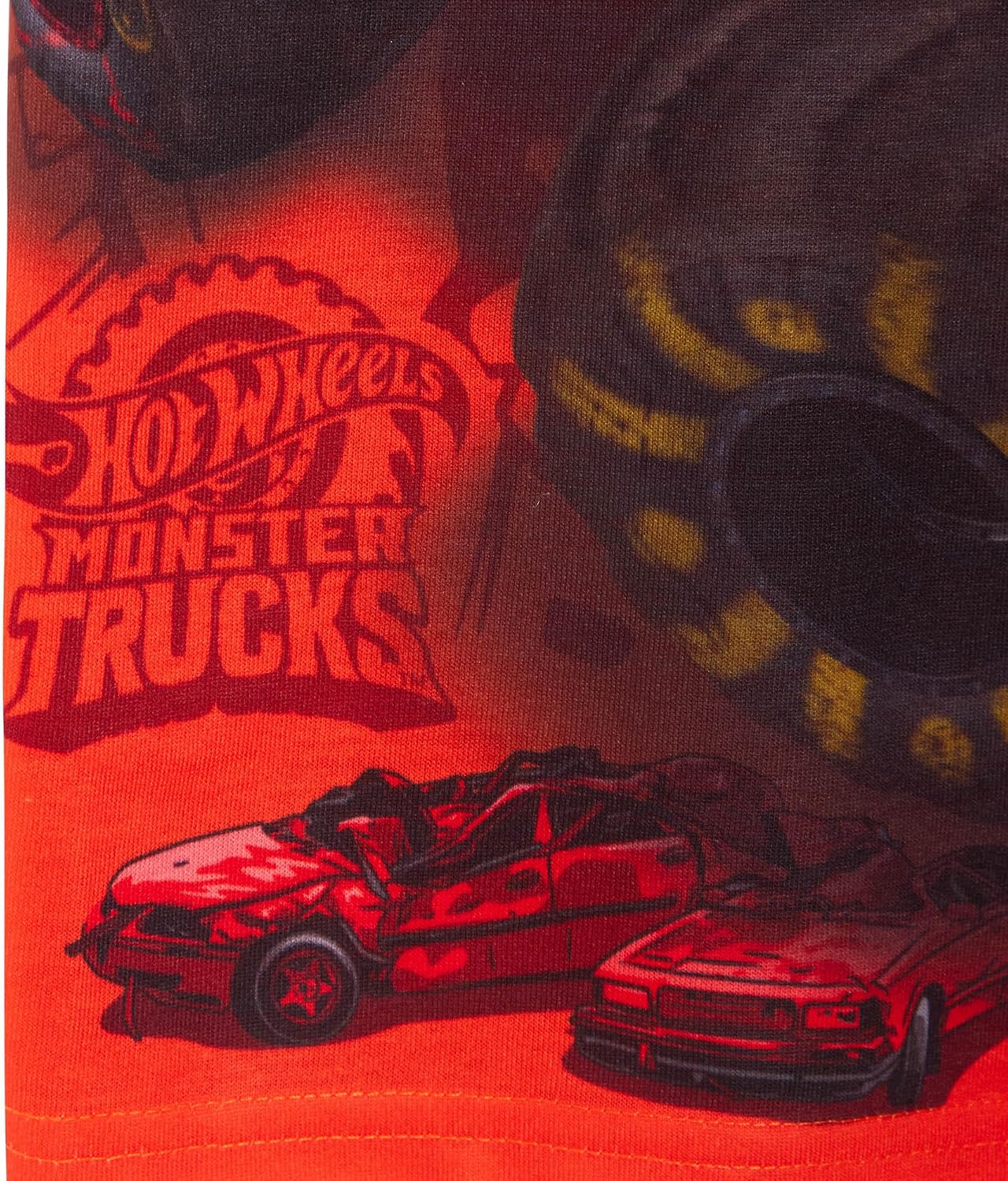 Hot Wheels 3 Pack Monster Trucks T-Shirts Kids Multipack Short Sleeve Tees