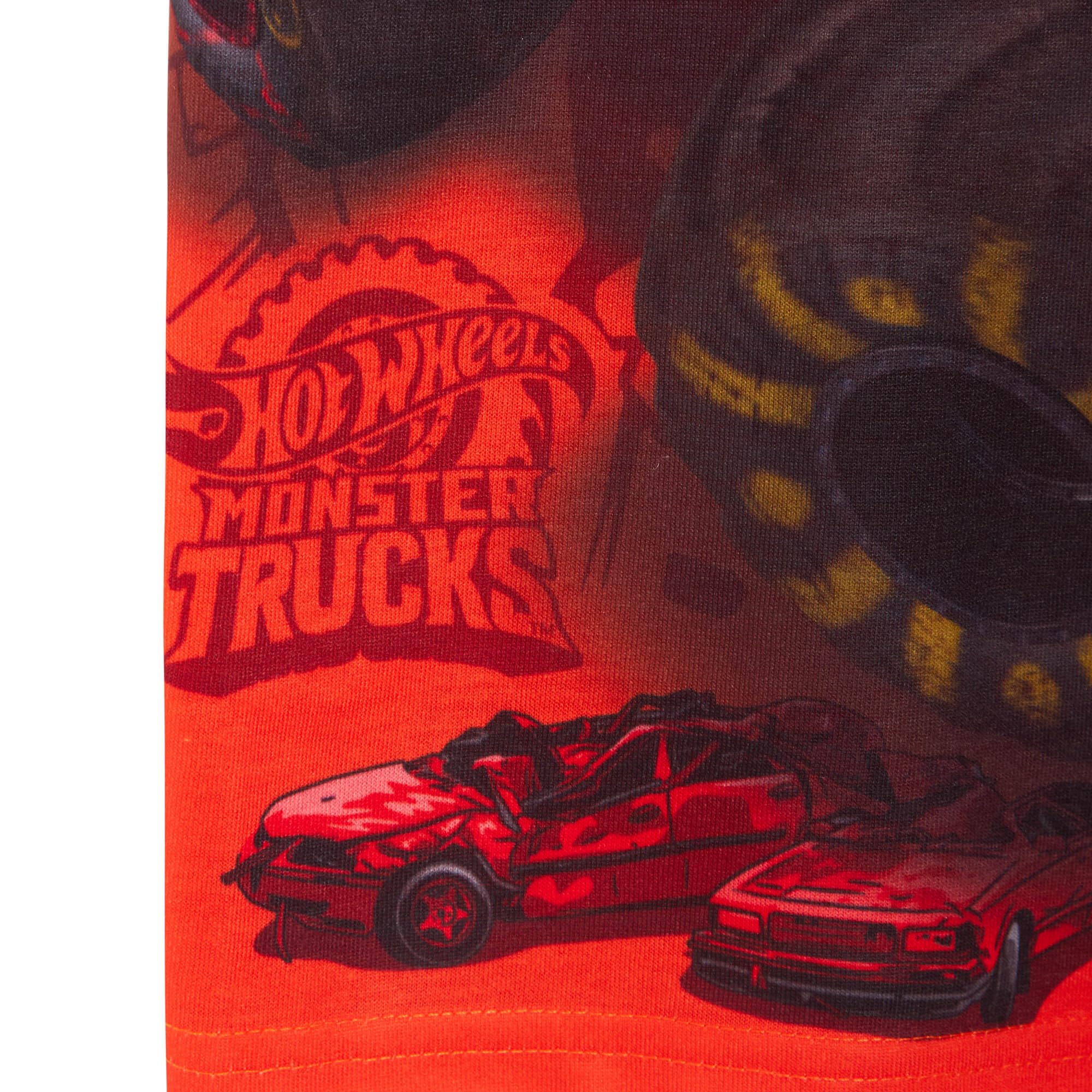 Hot Wheels Zestaw 3 Koszulek Monster Trucks Dla Dzieci Krótki Rękaw