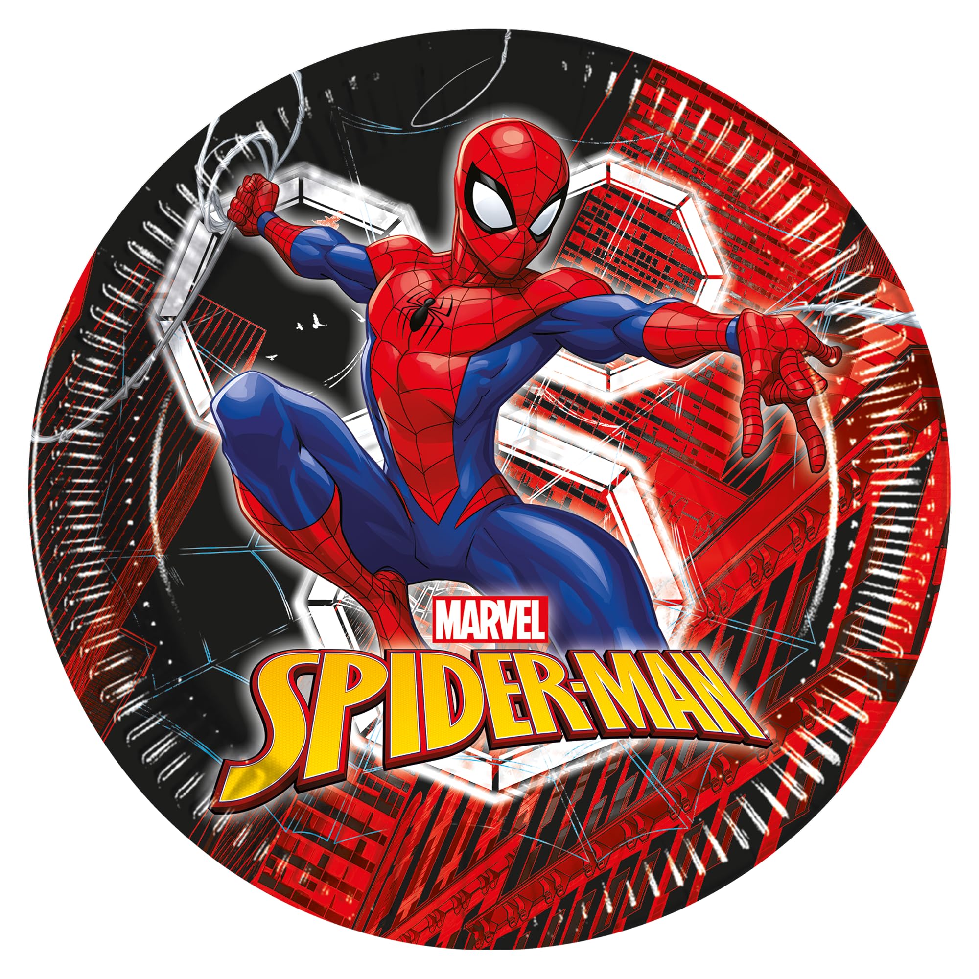 Procos Multicolour Spiderman Fsc Paper Plates Next Generation 23Cm 8Ct
