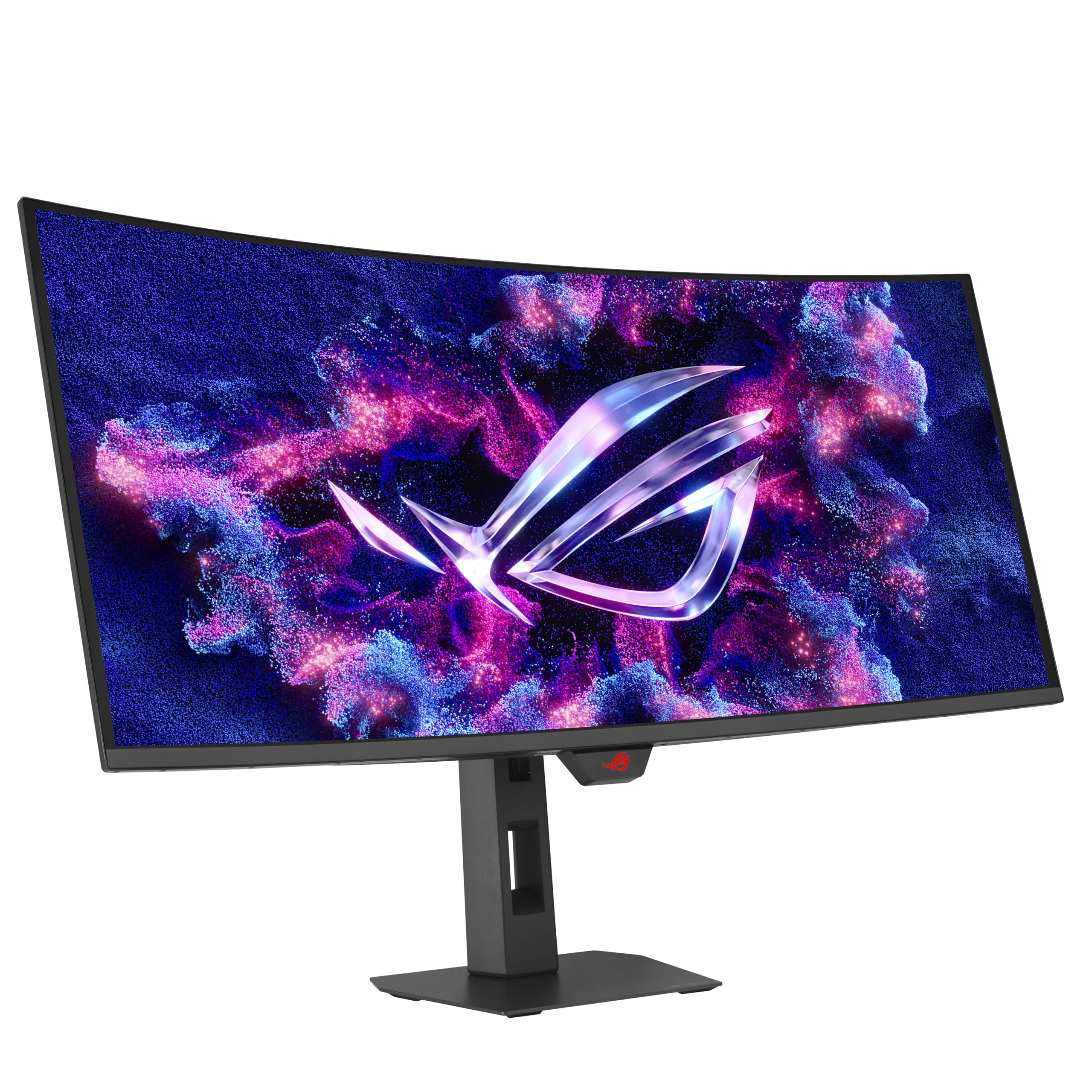 ASUS ROG Strix OLED XG34WCDG Moniteur de Jeu 34" (3440 x 1440, 175 Hz, 0,03 ms (GTG), capteur de proximité Neo, 99,3% DCI-P3, Couleurs réelles 10 Bits, Compatible G-Sync, ELMB, HDR, USB-C
