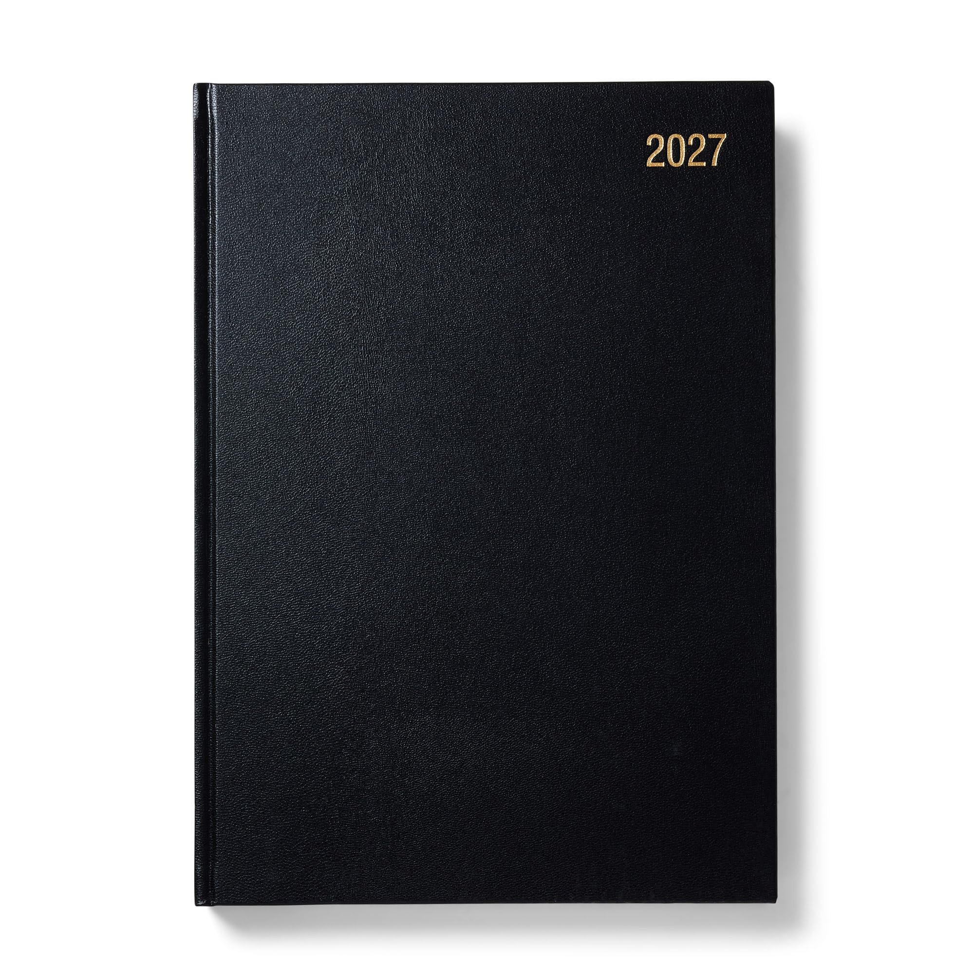 Morganβs Direct 2027 NEW EDITION A4 Diary Day Per Page Black | Hardback Daily Planner Desk Diary | Office, Home & Business Organiser | Work, Appointment & Personal Schedule Planner