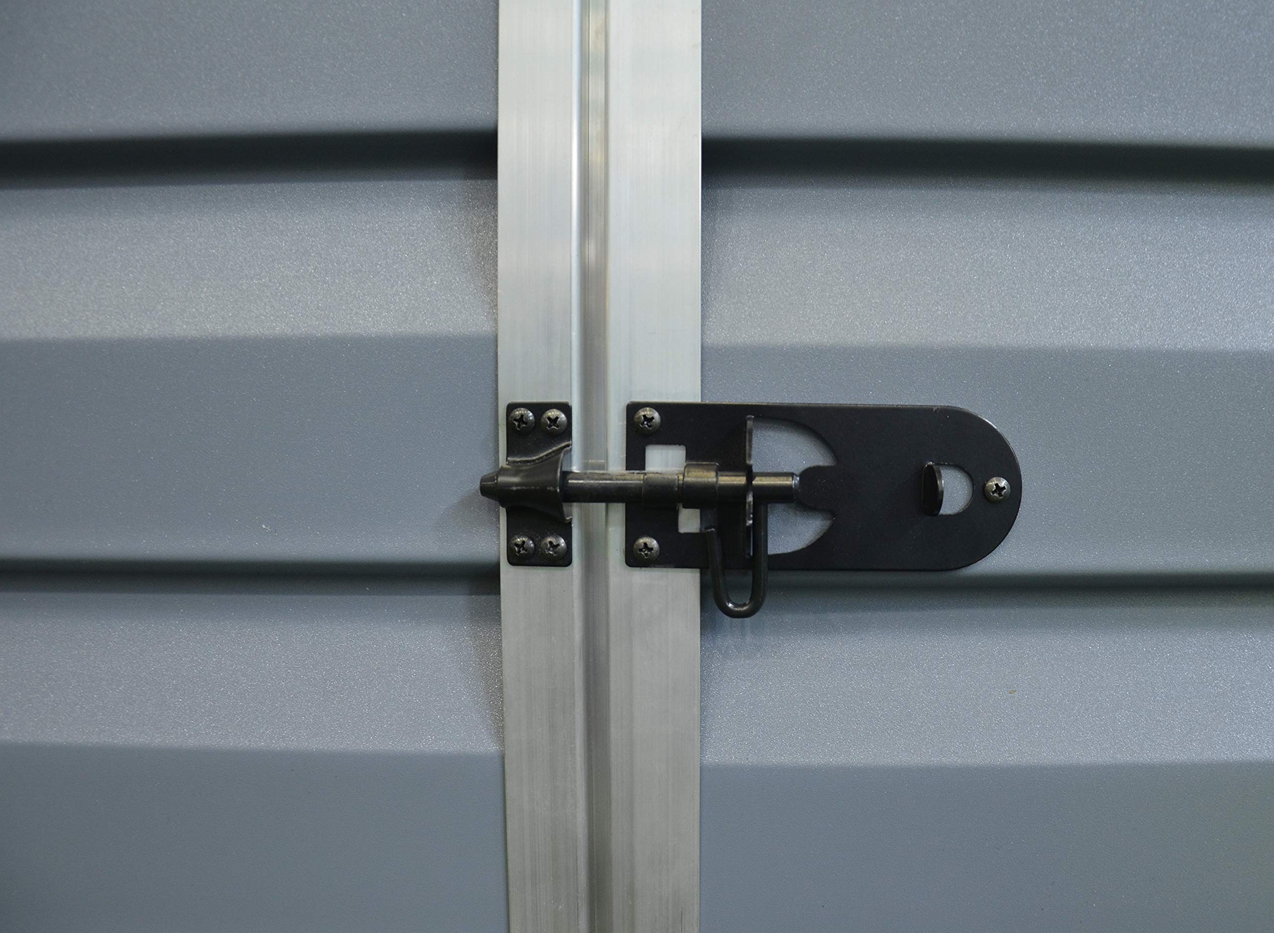 Palram - Canopia Madeira Gartenbox Gerätebox Grau Aluminium Polycarbonat