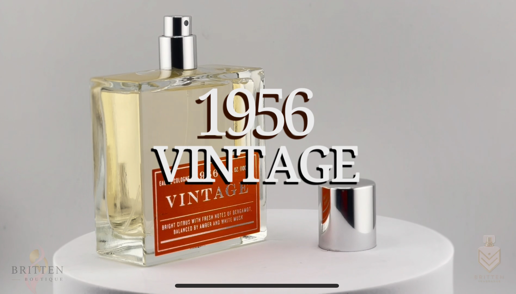 Watch Full 360 View - 1956 VINTAGE Cologne 100mL, 3.4 oz on Amazon