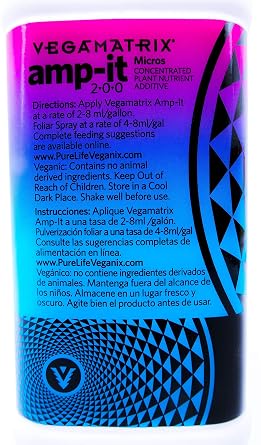 Amp-It Micros + Aminos - 1 Quart by Vegamatrix