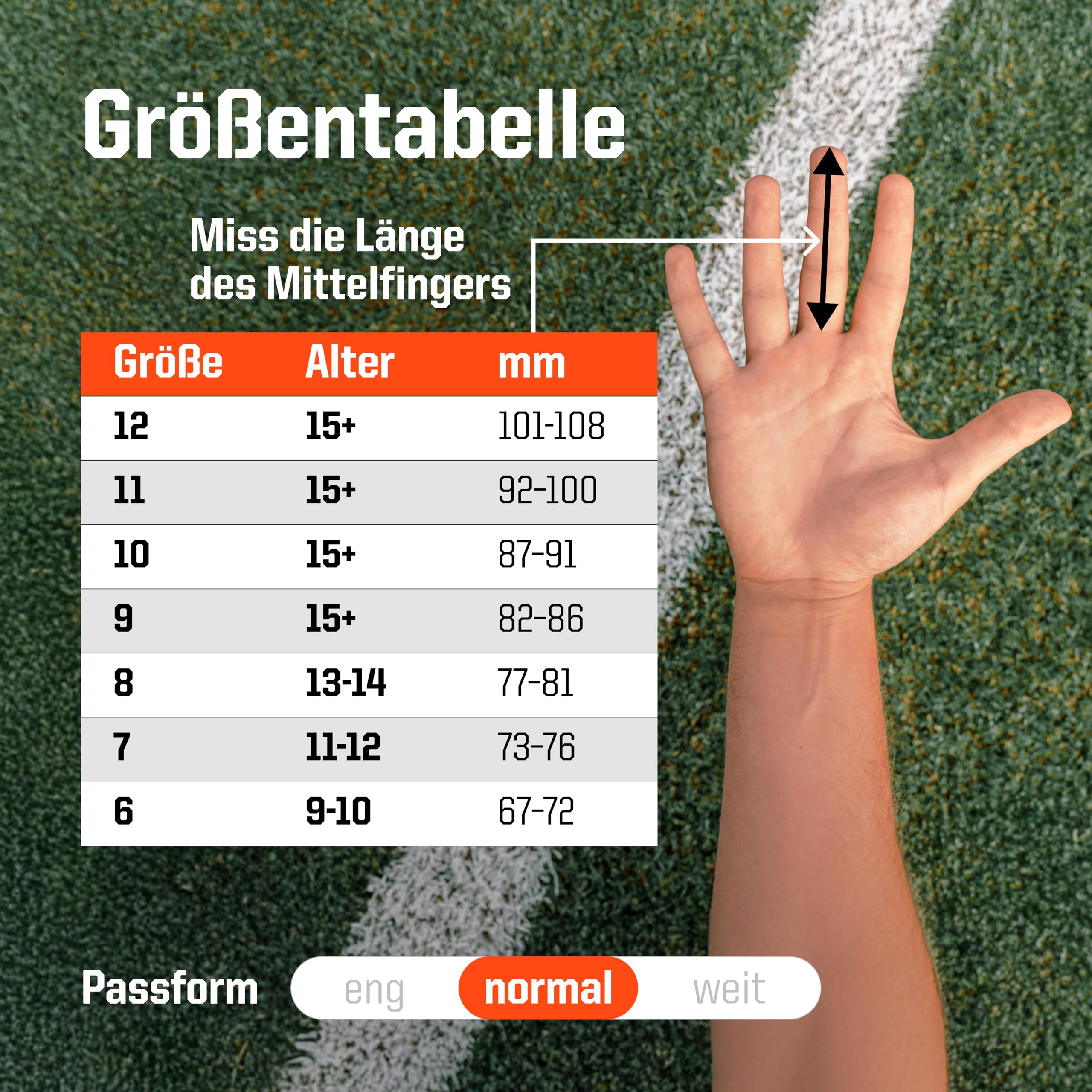 T1TAN Training Torwarthandschuhe Kinder, Herren Classic, Größe 3-12, Torhüter Handschuhe Erwachsene, Tormannhandschuhe Jugendliche, Fußball Torwarthandschuhe, 3-15+ Jahre, Atmungsaktiv, Starker Grip