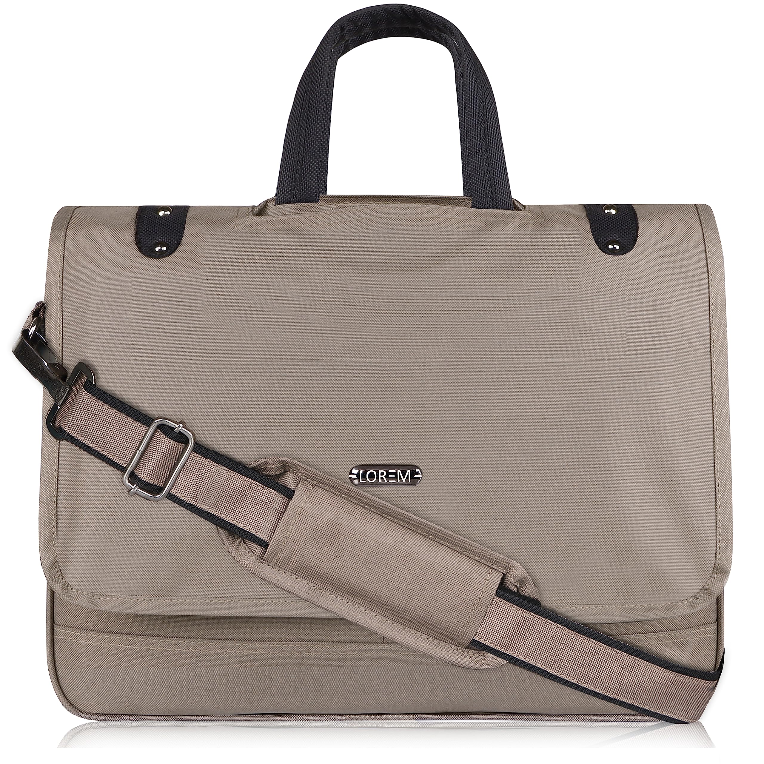 Pratiksha Grey Color Linen fabric 10L Laptop Messenger Bag For Men New BG90 (B0CYQB1NCL) Amazon Price History, Amazon Price Tracker