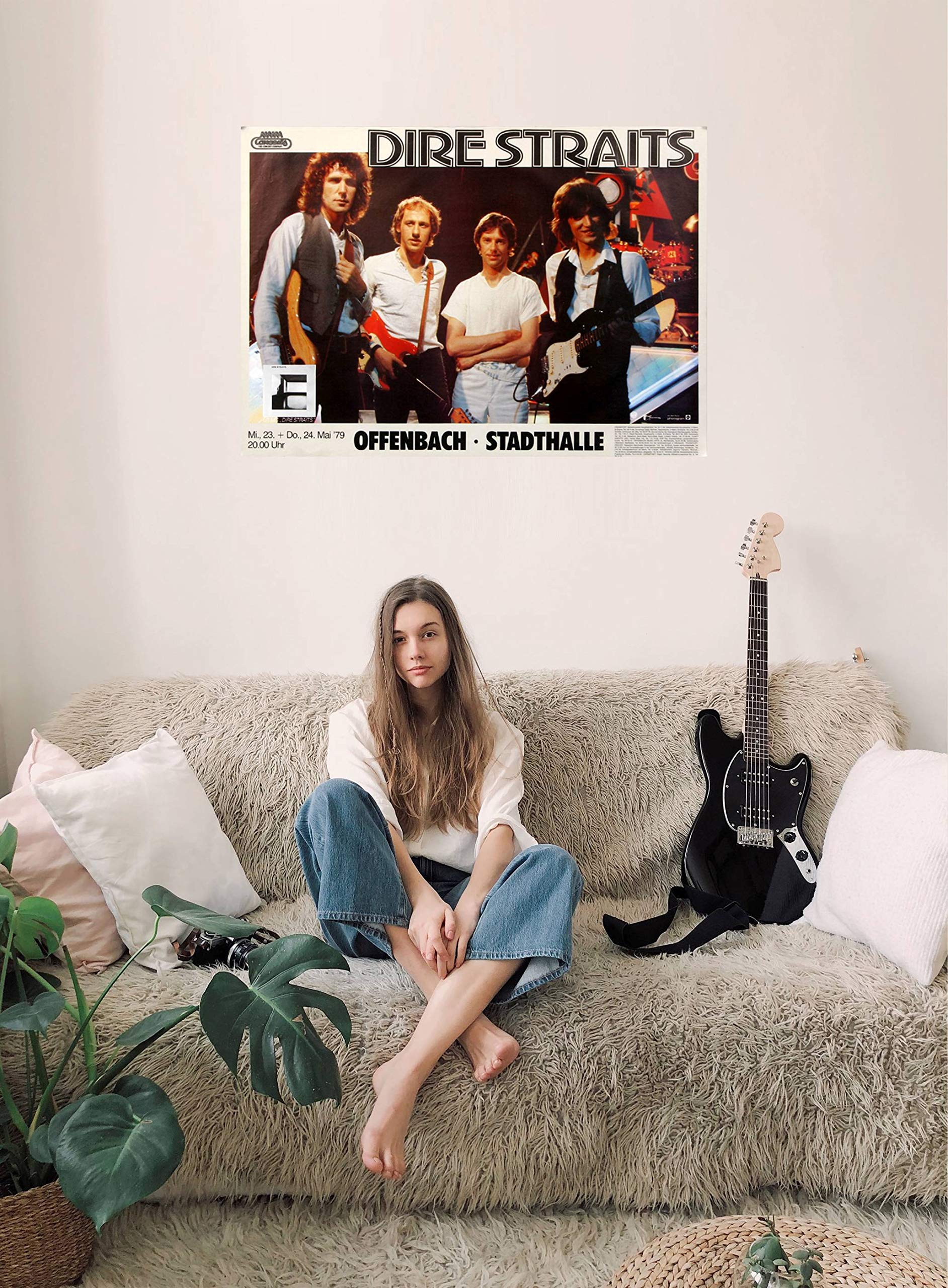 Dire Straits ( Mark Knopfler ) - Communiqué 1979 - Poster