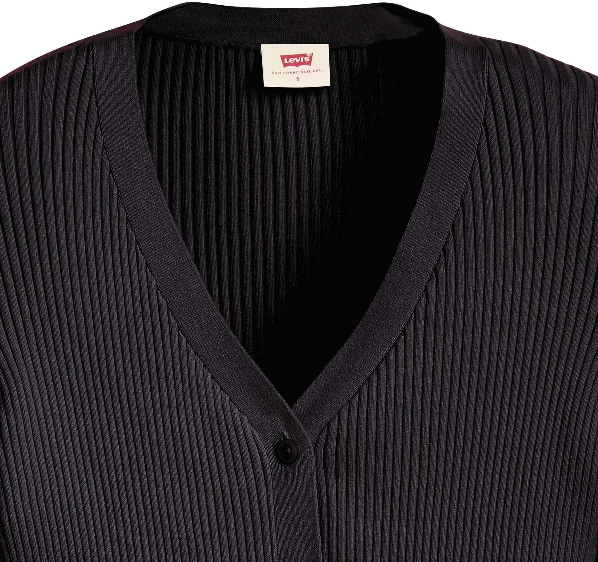 Levi's Mujer Cárdigan Tulip con Cuello de Pico, Slim Fit