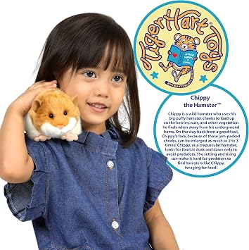 TigerHart Chippy The Hamster - 6.5 Inch Stuffed Animal Plush