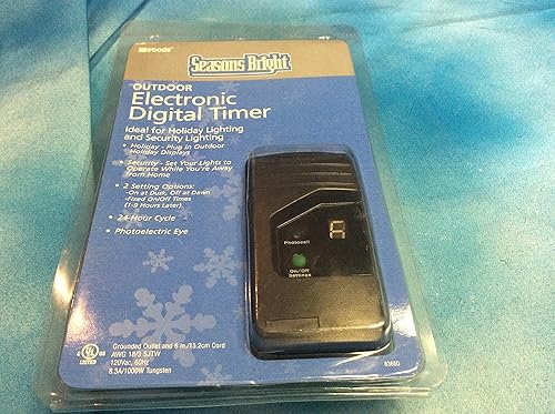 Temporizador de luz de seguridad para exteriores - Verde