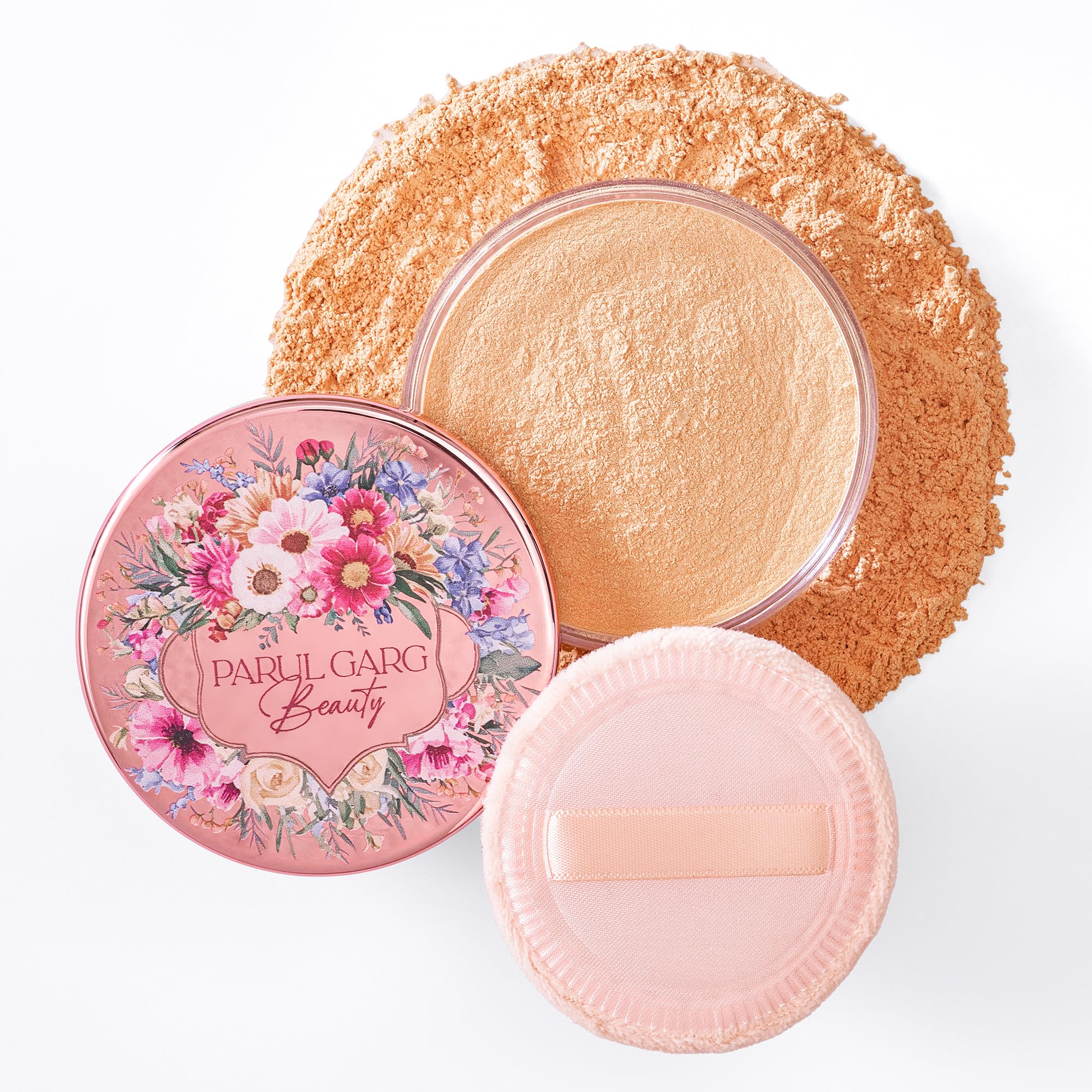 Parul Garg Beauty Illuminating Body Shimmer Powder | Lightweight, Blendable & Long-Lasting | Glowing Finish for Face & Body | Party & Festive Ready Highlighter (Gold Dust, 15g)-picture-40