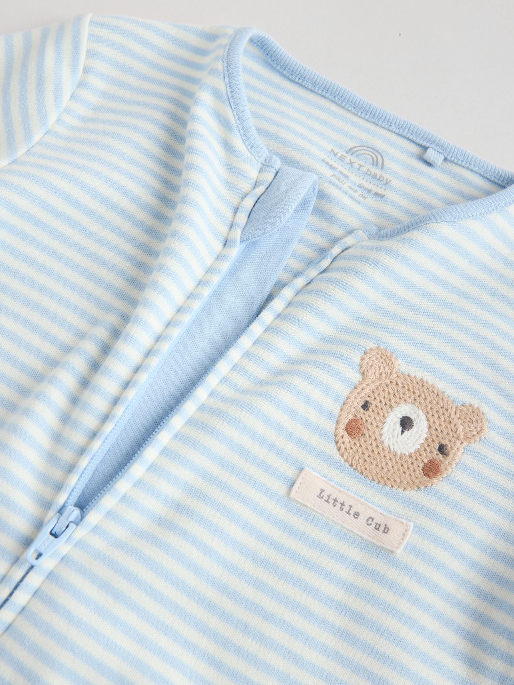 NEXT Bébé garçon Dors-Bien bébé à Zip Double Sens, Lot de 3