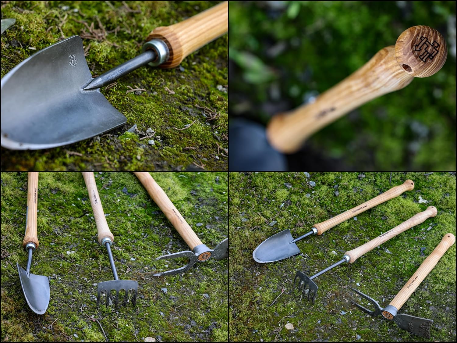 IDEALSPATEN - Made in Germany Since 1899 - Lübeck Hand Shovel - Professional Compact Long Handled Trowel for Gardening 2lb - 24.5in (Lübeck)#IS310