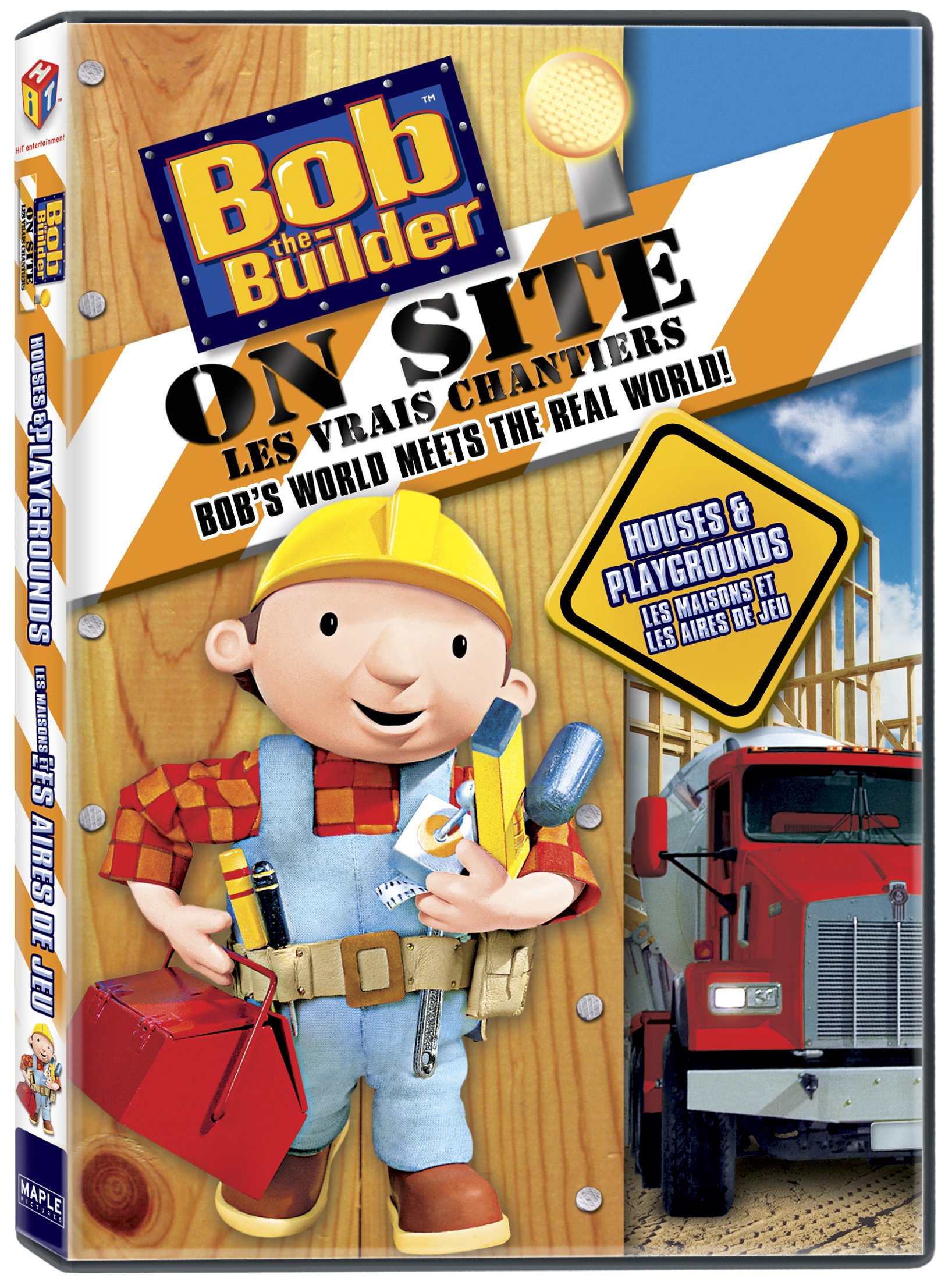 Bob the Builder: On Site - Houses and Playgrounds (Bilingue) [DVD]