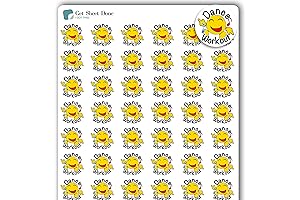 Dance Calendar Planner Stickers