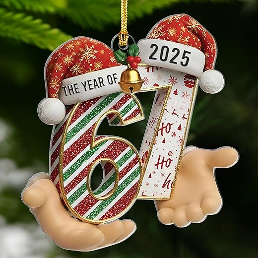 Ice Hockey Ornaments for Happy New Year Decoration - Hockey New Year Gifts, Hockey Decor for Sports Players - Holiday Ornaments Tree Decoration - Winter Sports Gifts Fans and Athletes