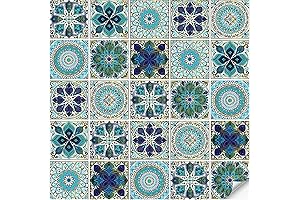 25PCS 4x4 Inch Mandala Tile Stickers