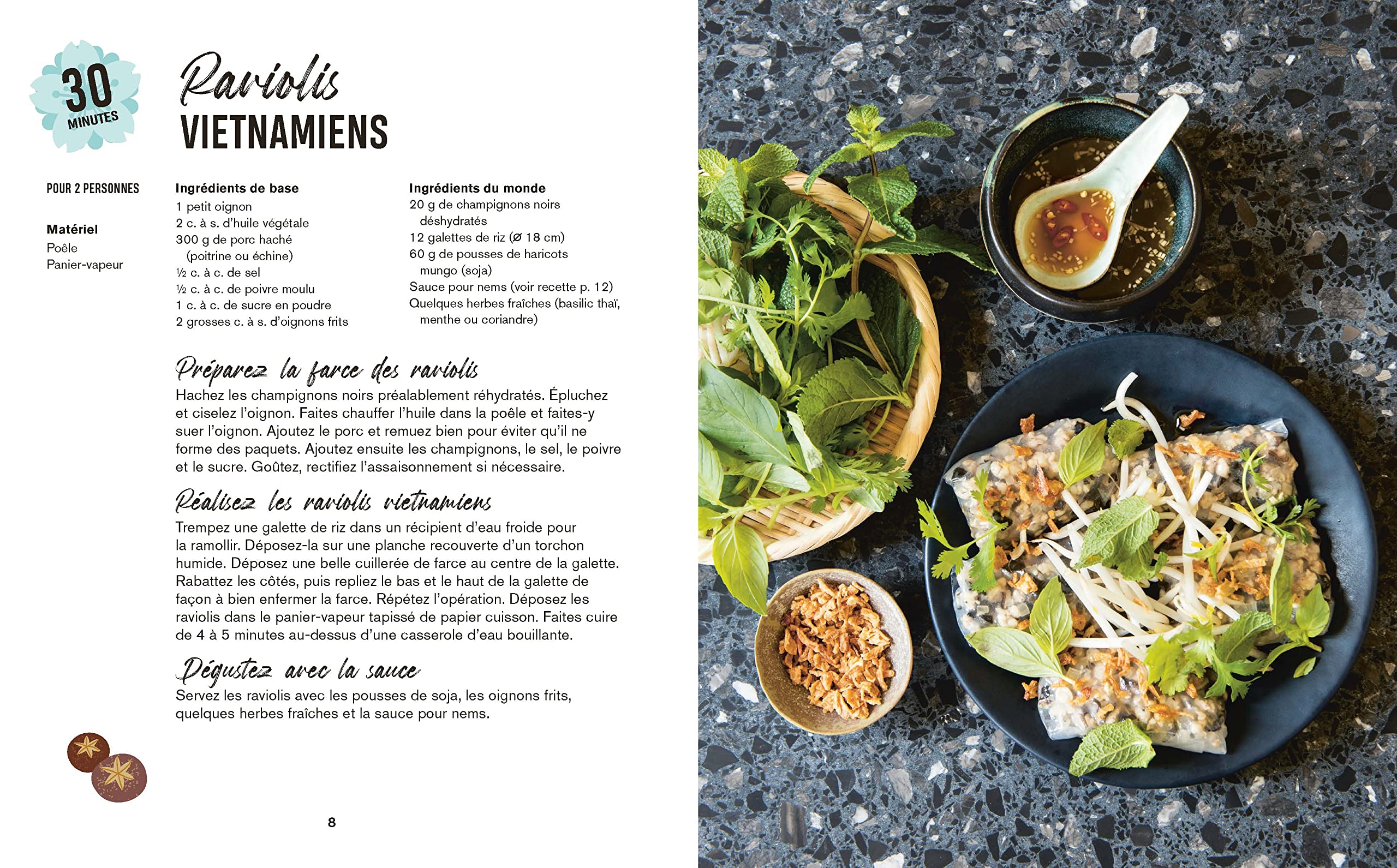 Petits plats comme au Vietnam