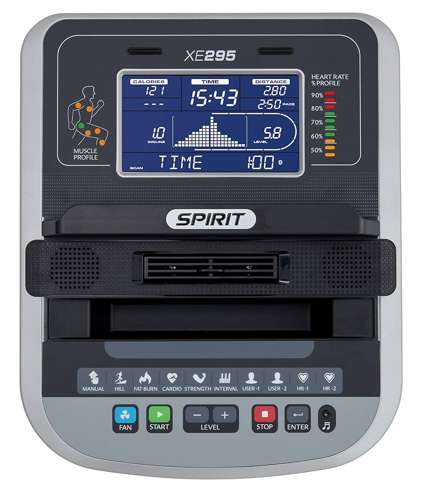 Spirit Fitness XE295 Elliptical, Elliptical Trainers