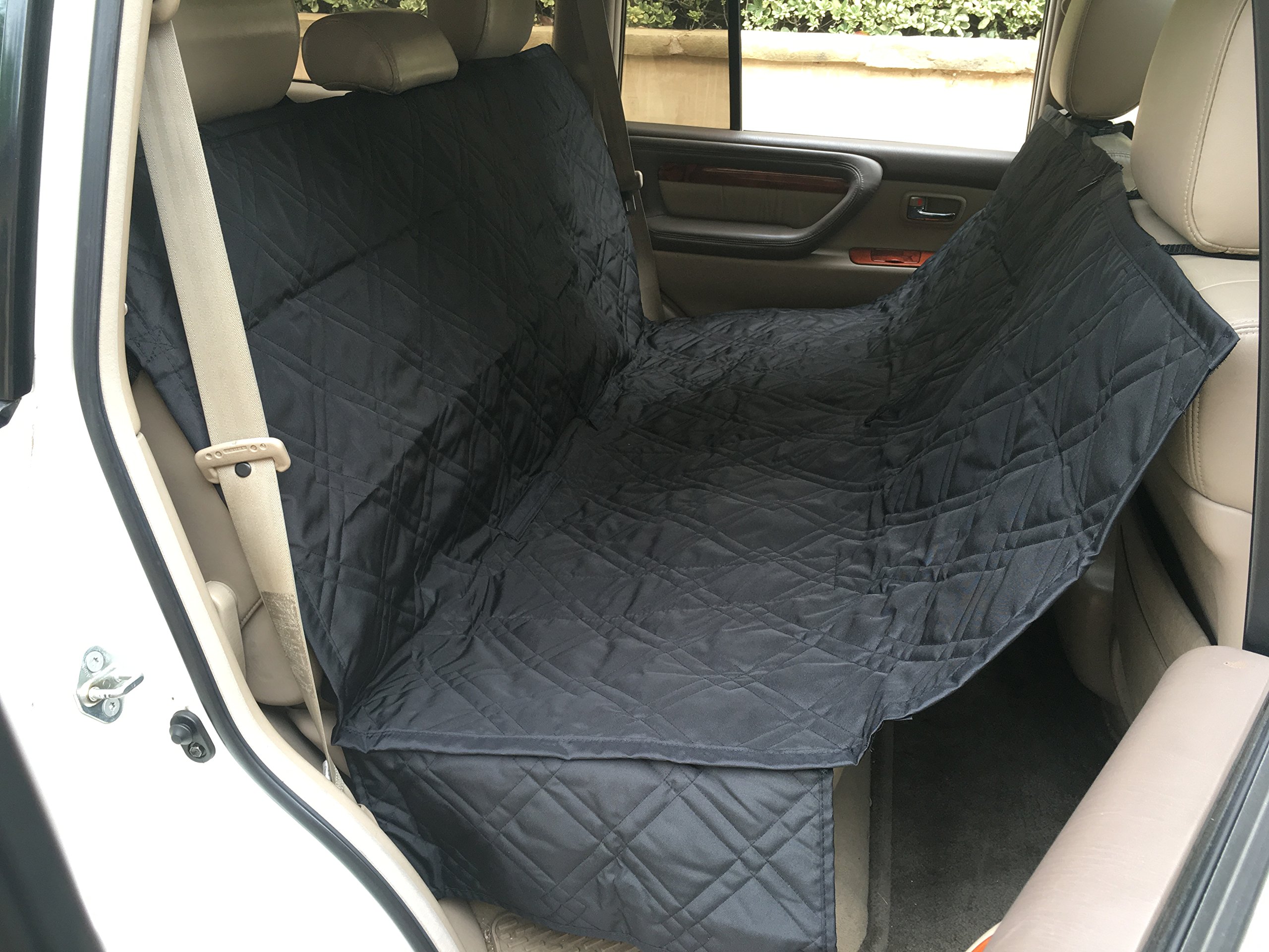 Formosa Covers Deluxe Dog Car Seat Hammock Quilted Cover with Non-Slip Backing Best for Cars Trucks and SUVs Make Travel with Your Pet Always an Option - 56