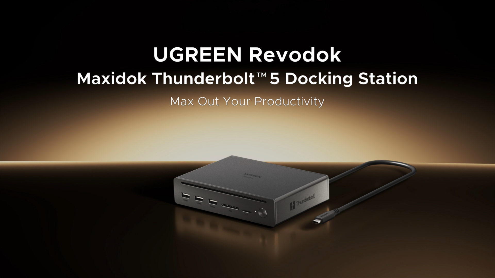 UGREEN Maxidok Thunderbolt 5 Docking Station, Revodok 10-in-1 TB5