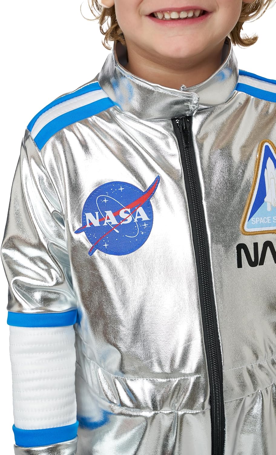 California Costumes, Children's Deluxe Nasa Flight Suit - Image 5