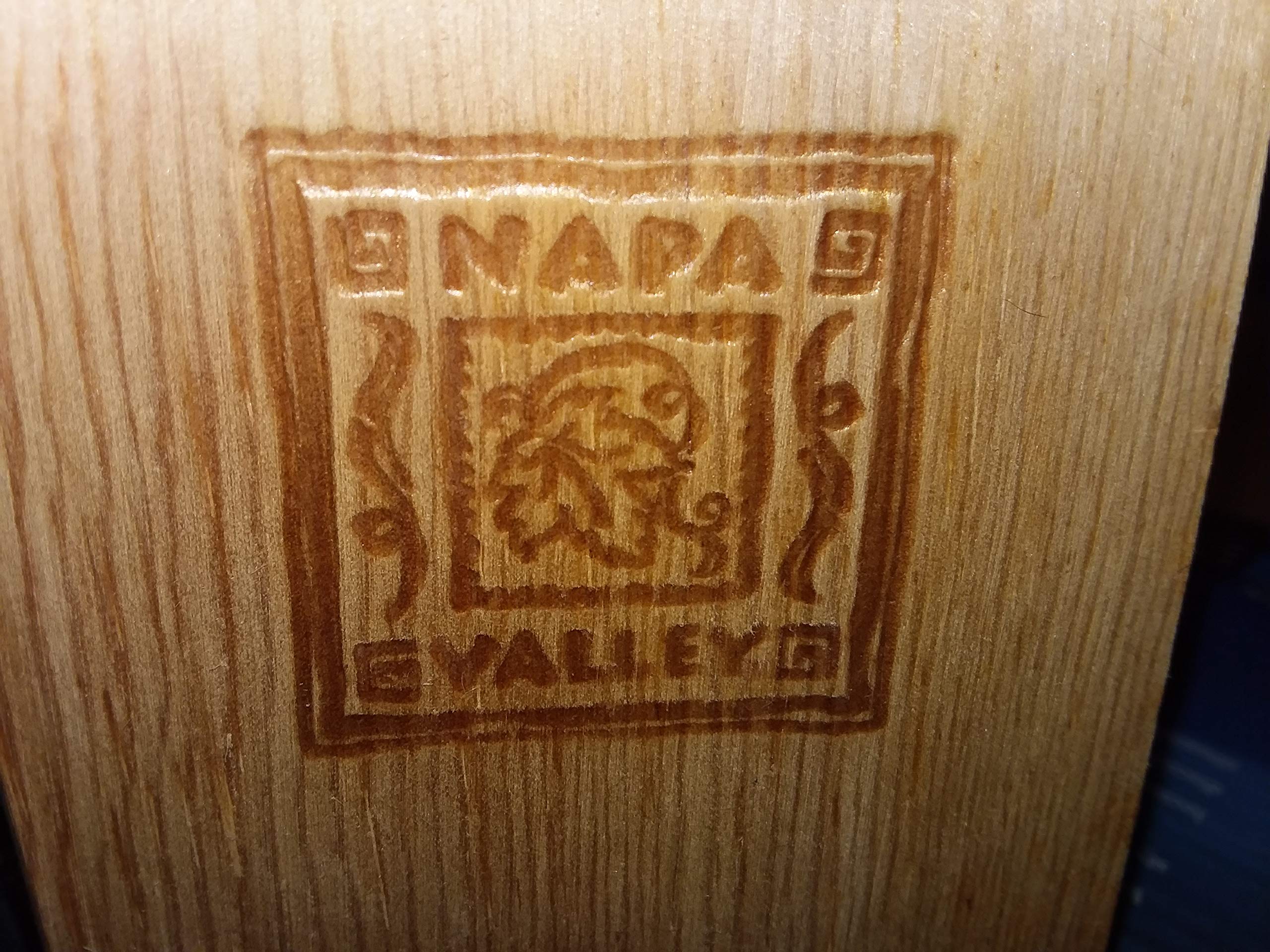 Amazon.com: Napa Valley Natural Wood 100 Audio Cassette Tape Case
