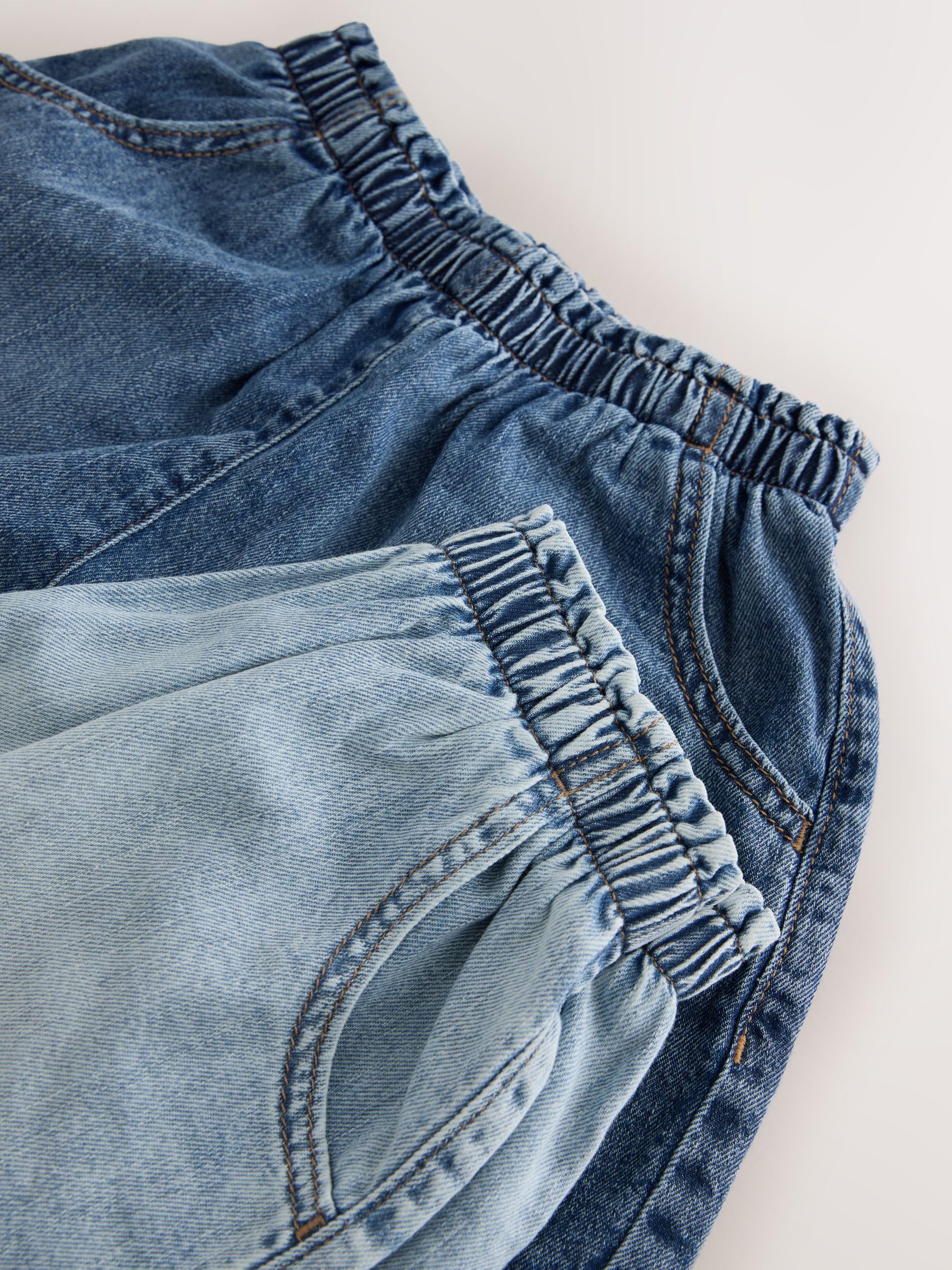 NEXT Ragazza Confezione da 2 Shorts Senza Chiusura