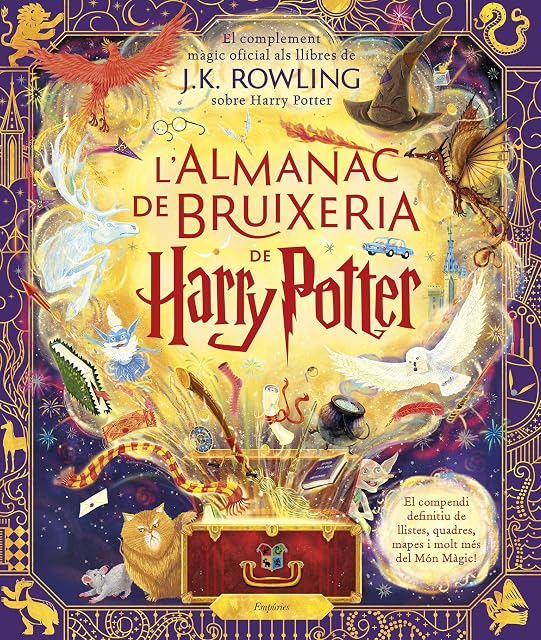 Portada de L'almanac de bruixeria de Harry Potter