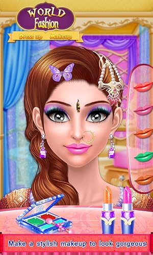 Mode dans le monde pour filles - Jouez habiller avec des femmes de différentes cultures du monde dans ce jeu gratuit! – vue 3