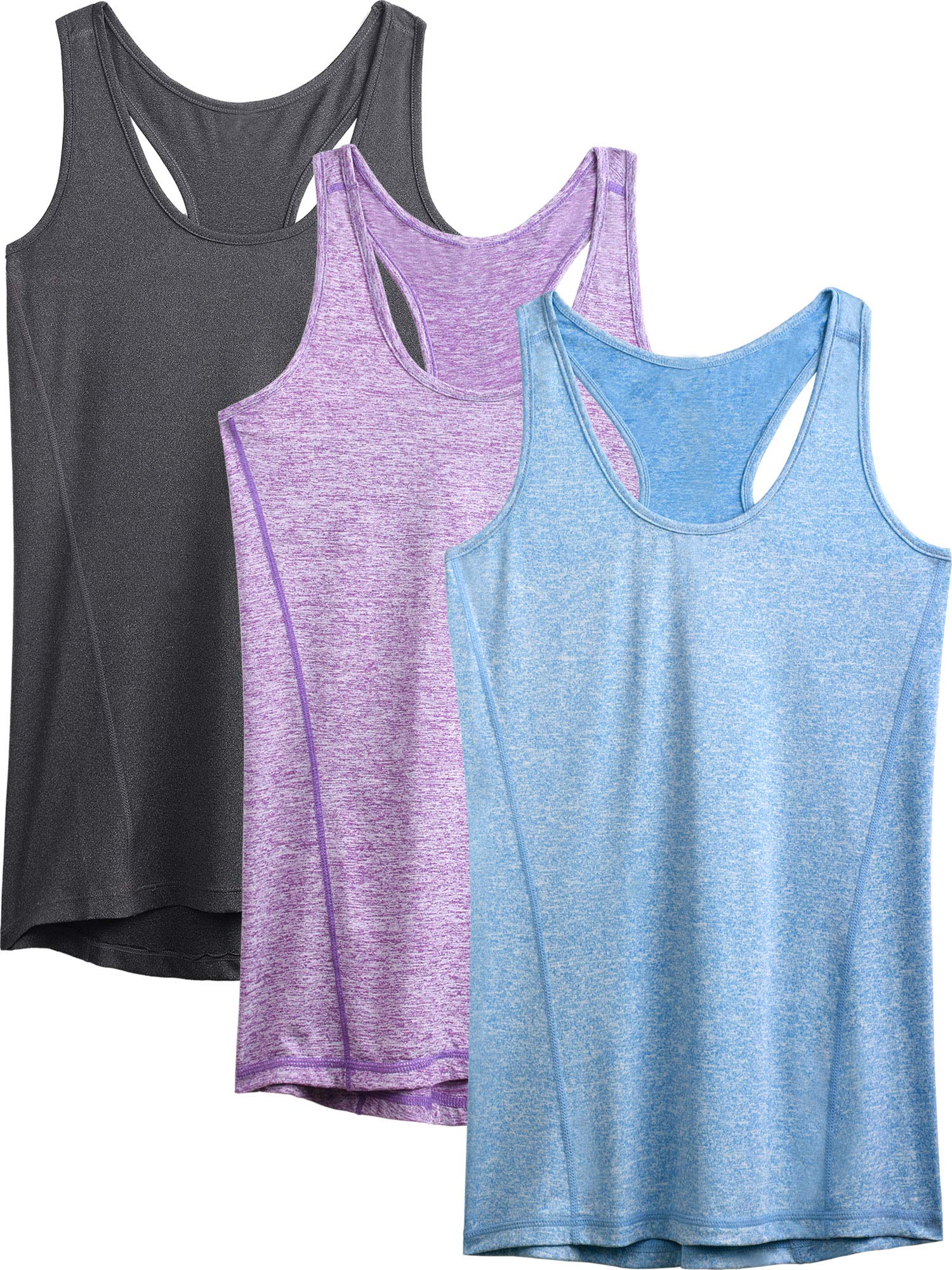 NELEUS Women's Workout Tank Top Racerback Yoga Tanks Athletic Gym Shirts