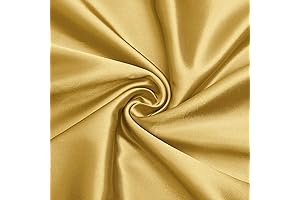 VACVELT Luxurious Gold Satin: Drape Your Dreams in Elegance