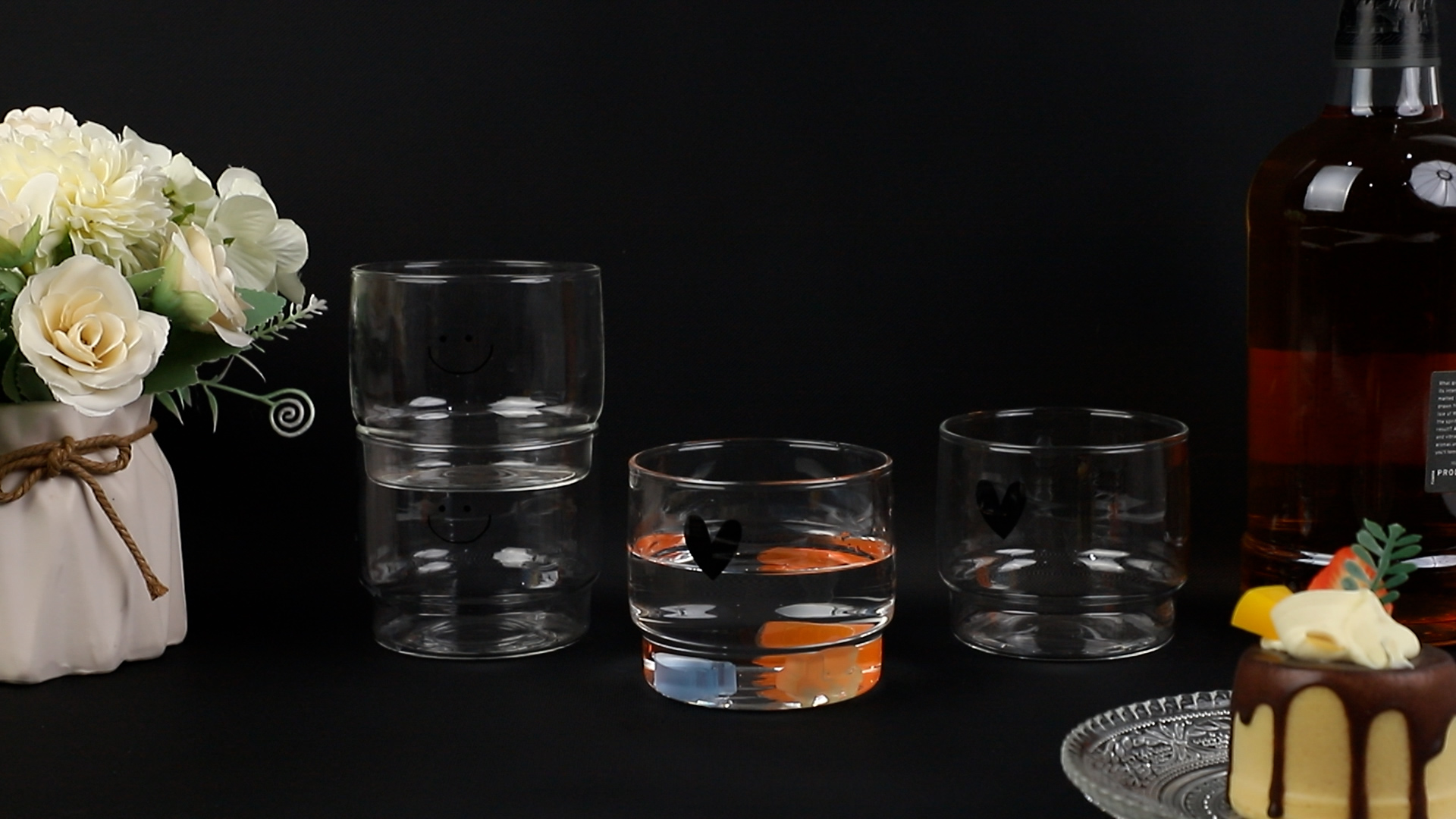 4x Dessertgläser Aus Borosilikatglas – 300 Ml, Transparent, Hitzebeständig Für Pudding & Eis