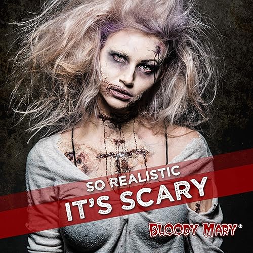 Miniatura 5 de Bloody Mary Crema de maquillaje Tri Color Wheel Monster  Death Pale, Flesh and Vampire Gray para teatro, disfraz o Halloween, zombi y monstruo