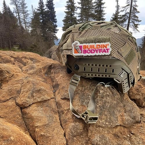 Miniatura 309 de Don't Be A Salty Creative Humor - Parche táctico militar para moral, divertidos parches tácticos, cierre de gancho y bucle de goma de PVC, parches