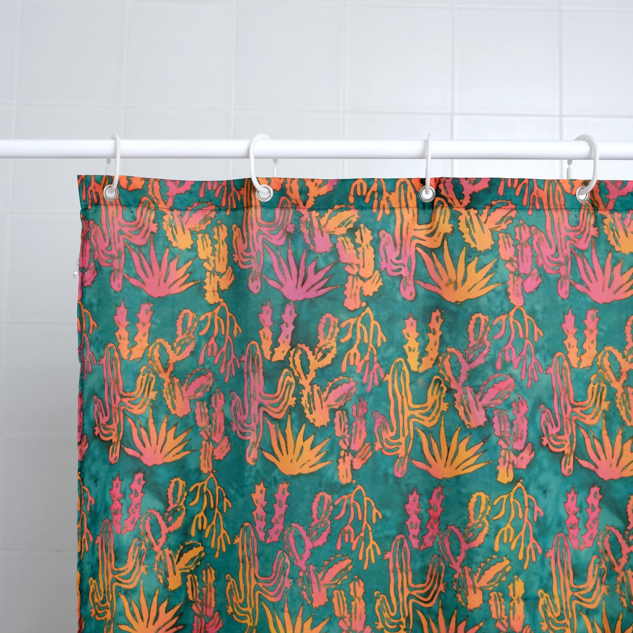 Bowery Home Modern Design by Mel Shower Curtain Liner for Beach Bathroom Vibes - 72