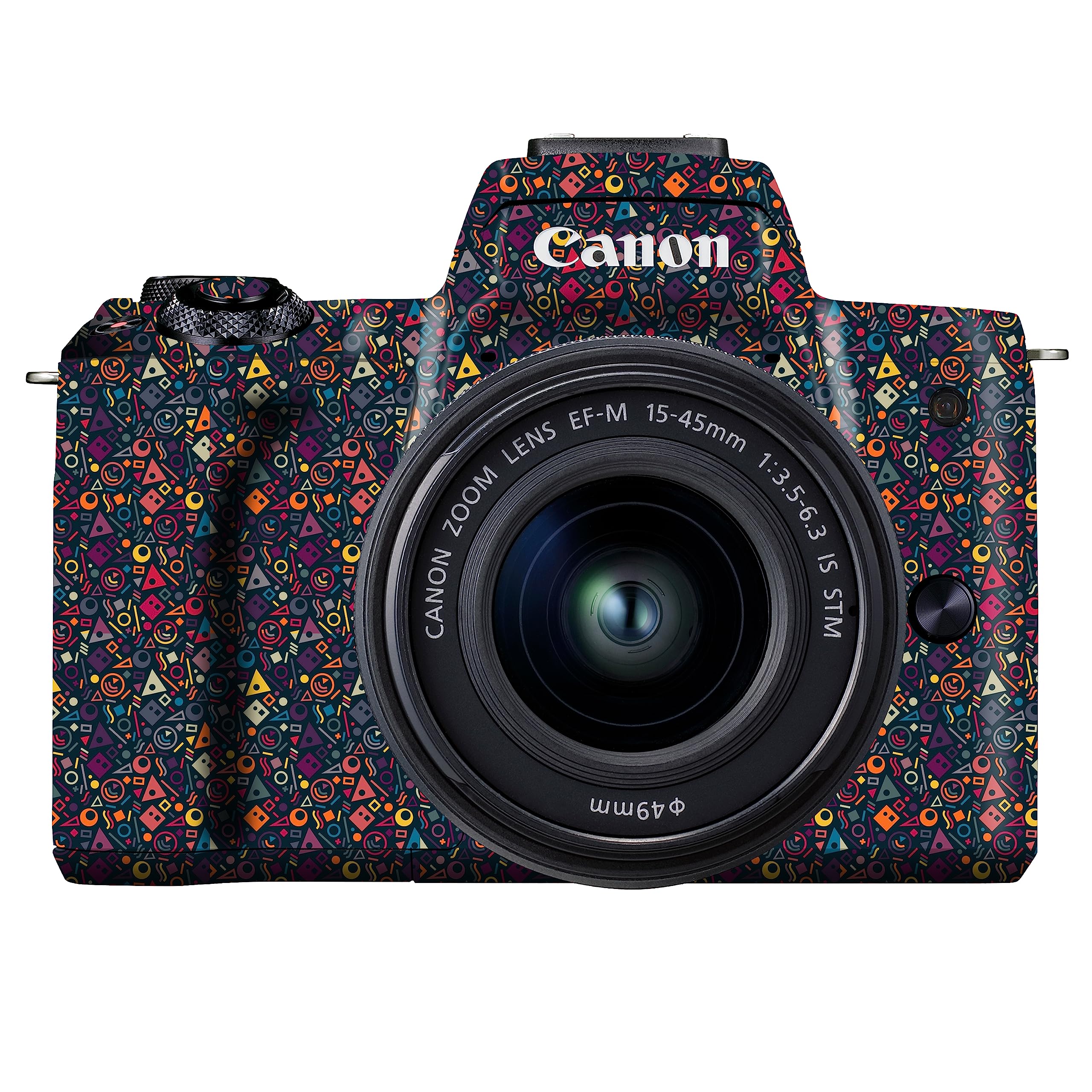 wrapture. Premium DSLR Camera Scratchproof Protective Skin for Canon M50 Mark II - No Residue Removal, Bubble Free, Scratch Resistant, Stretchable, HD Quality Printed - HDCS 002-picture-19