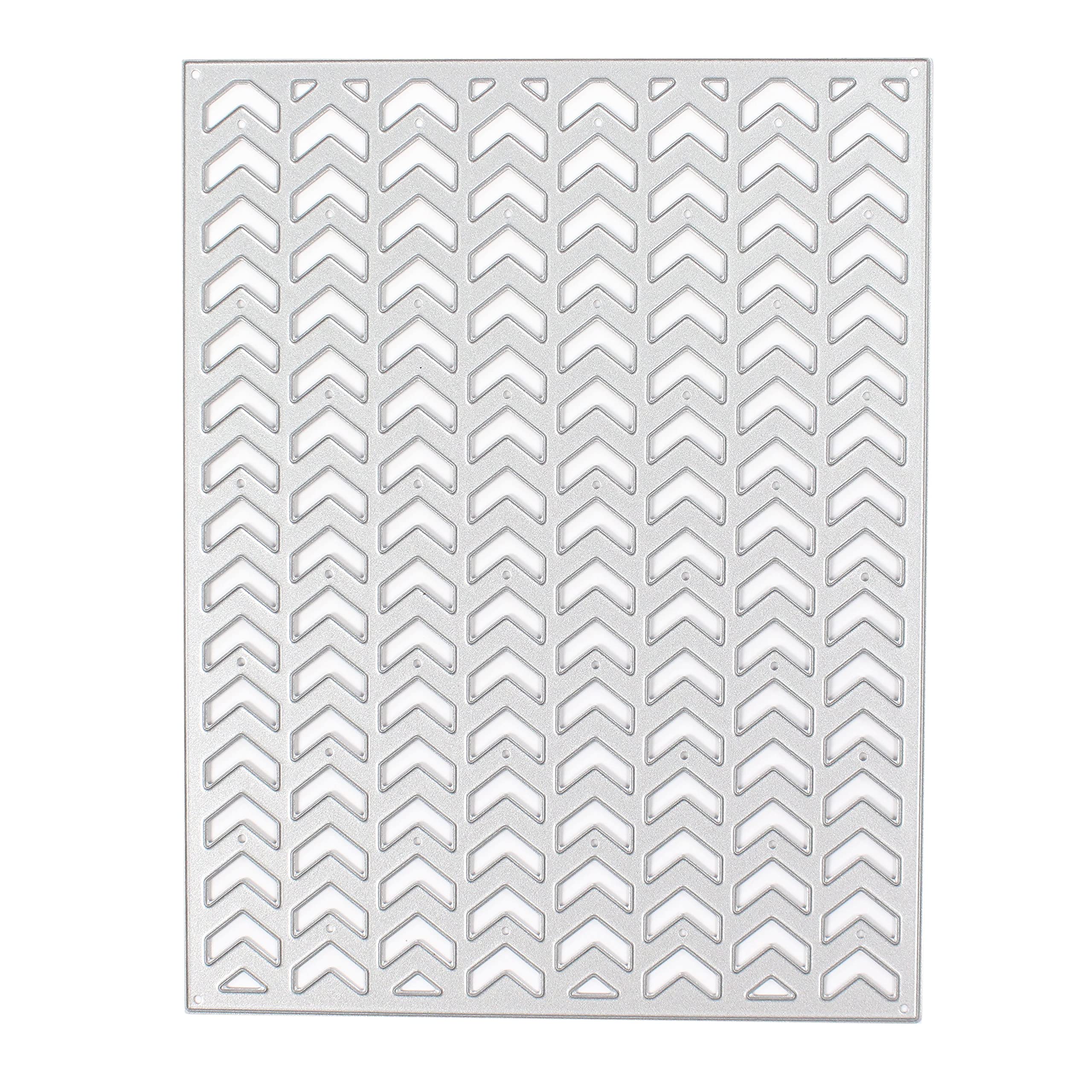 Thin Cut Dies- Chevron Screen, 1pc