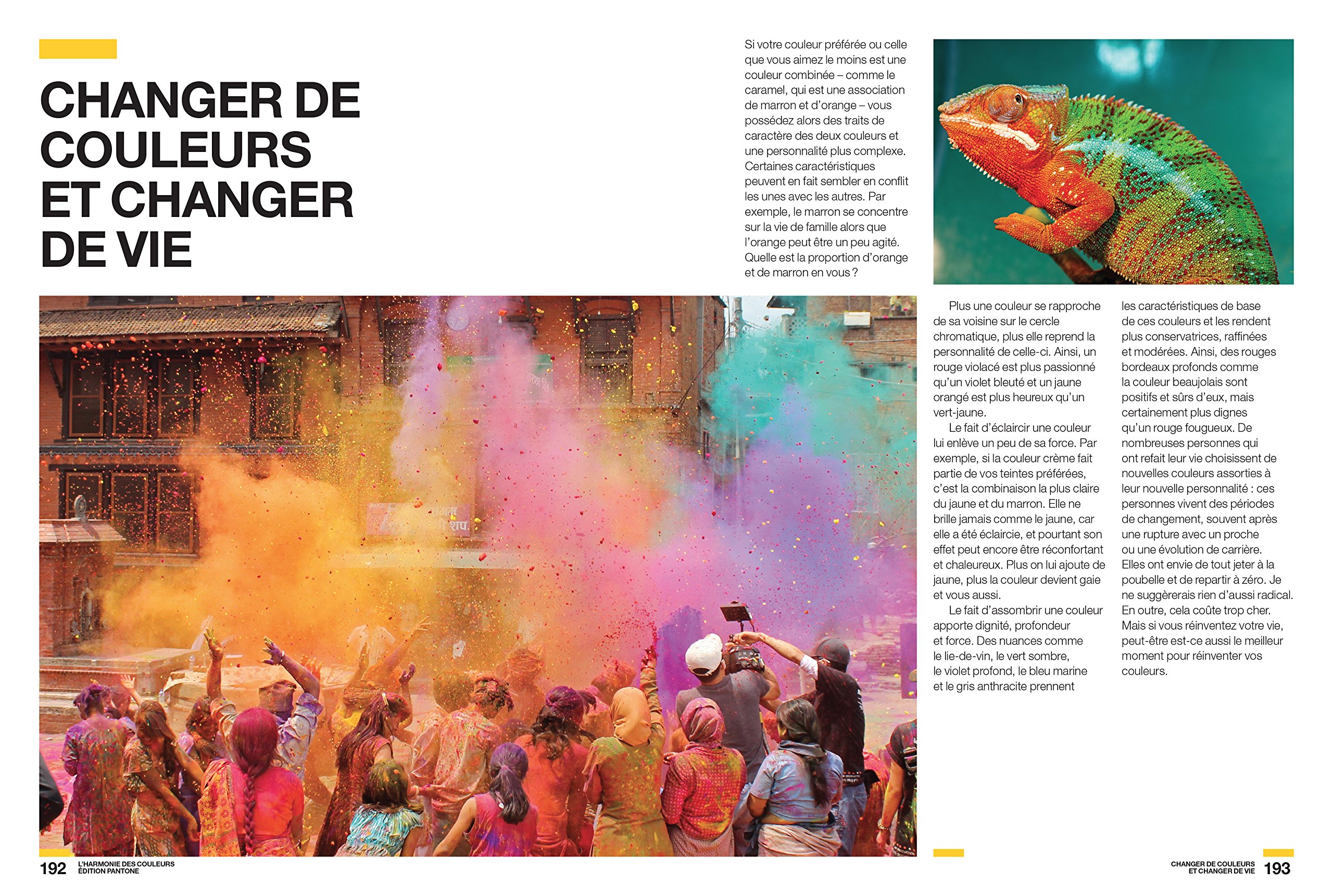 L'harmonie des couleurs - Edition Pantone
