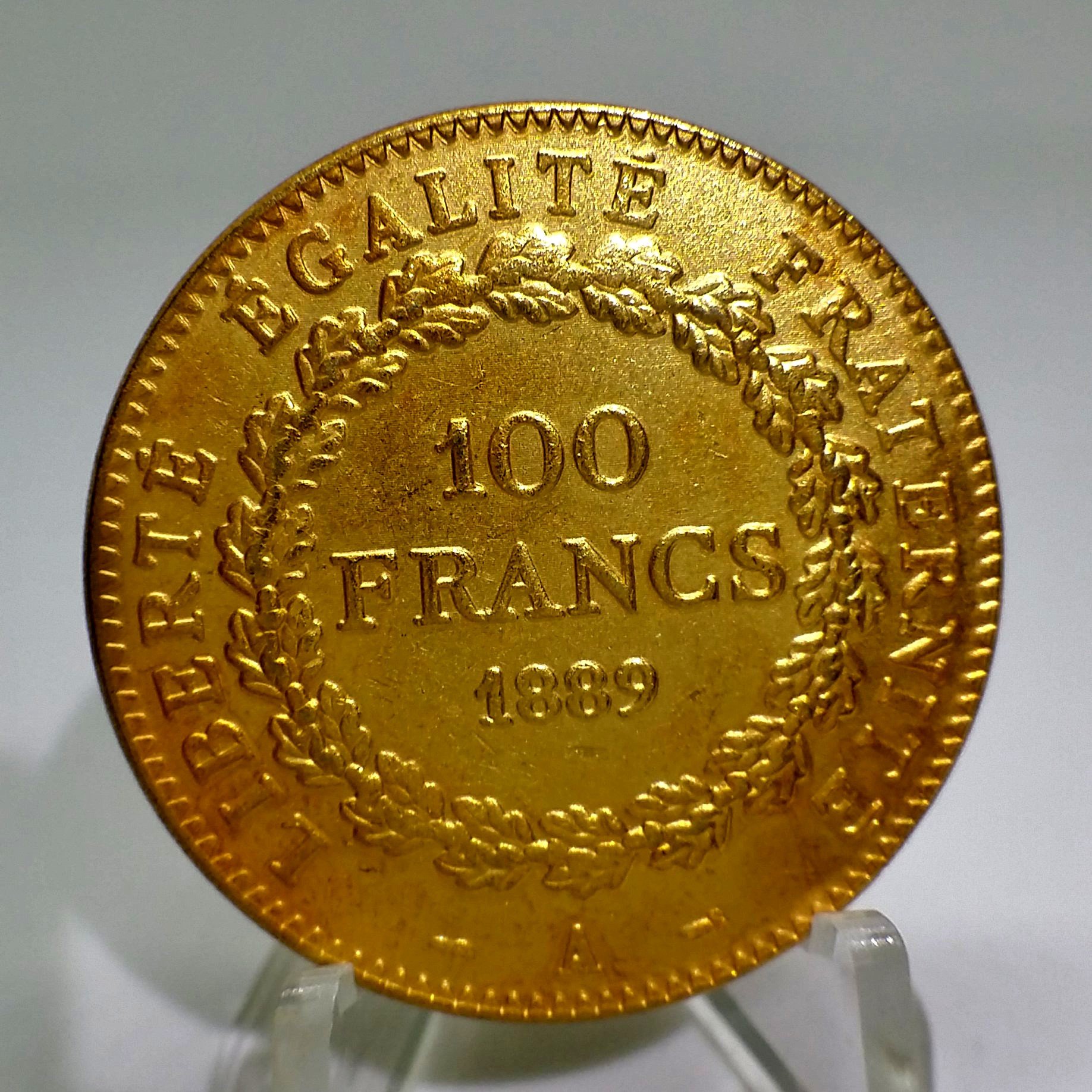 Amazon | フランス エンジェル 100フラン金貨 1889年レプリカ 通販