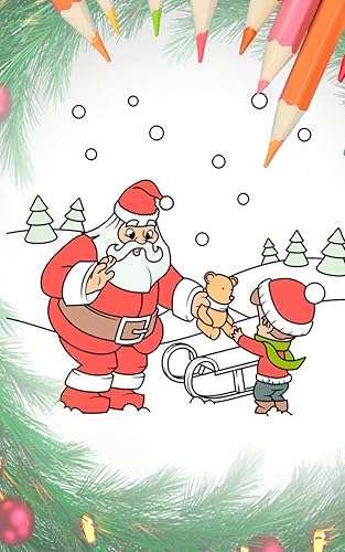 Winter and Christmas Coloring Book 2022