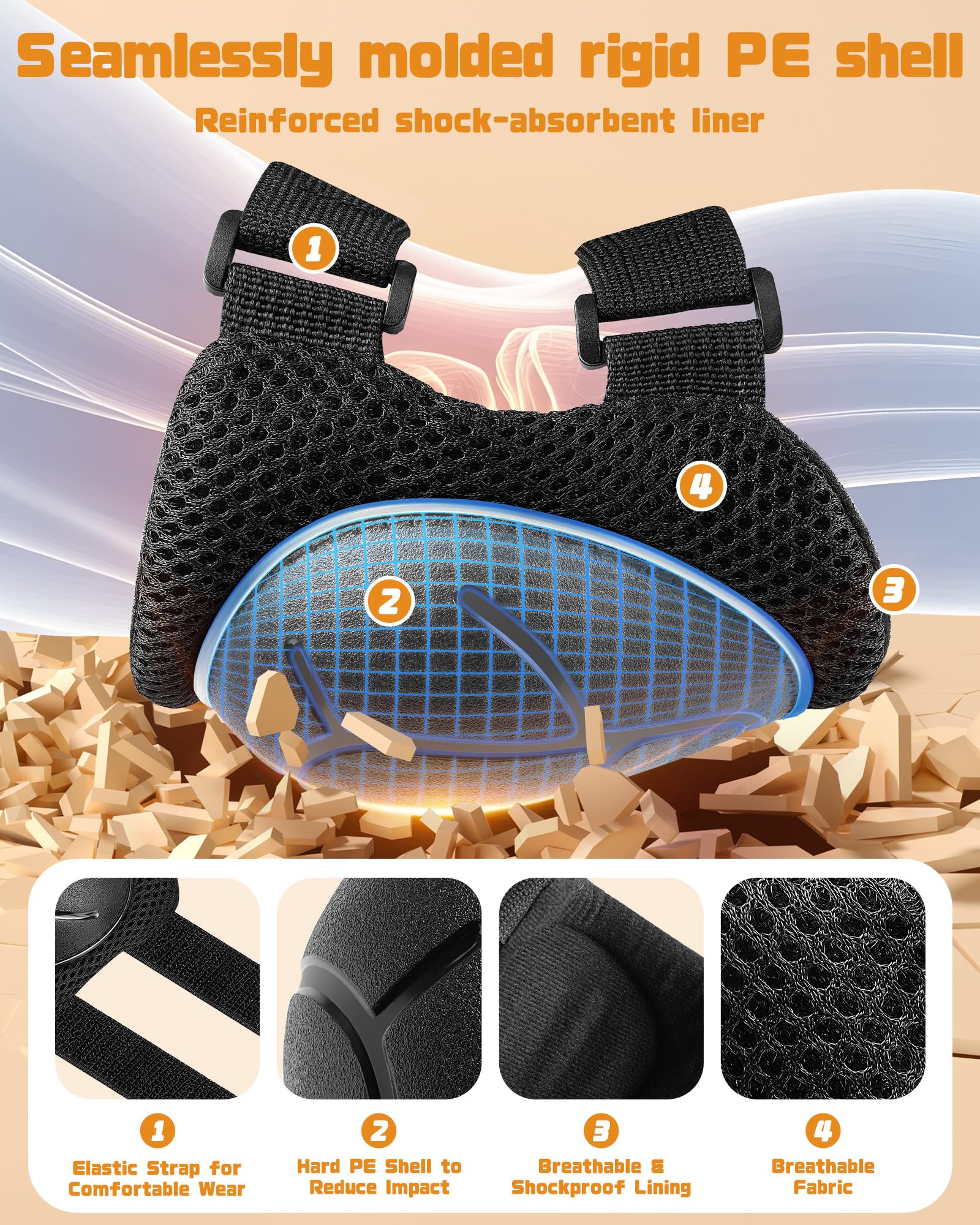 Juego de equipo de protección para niños, rodilleras y coderas con muñequeras para niños de 3 a 10 años, material de protección mejorado 3 en 1 para patinaje, ciclismo, bicicleta, patinete, incluye